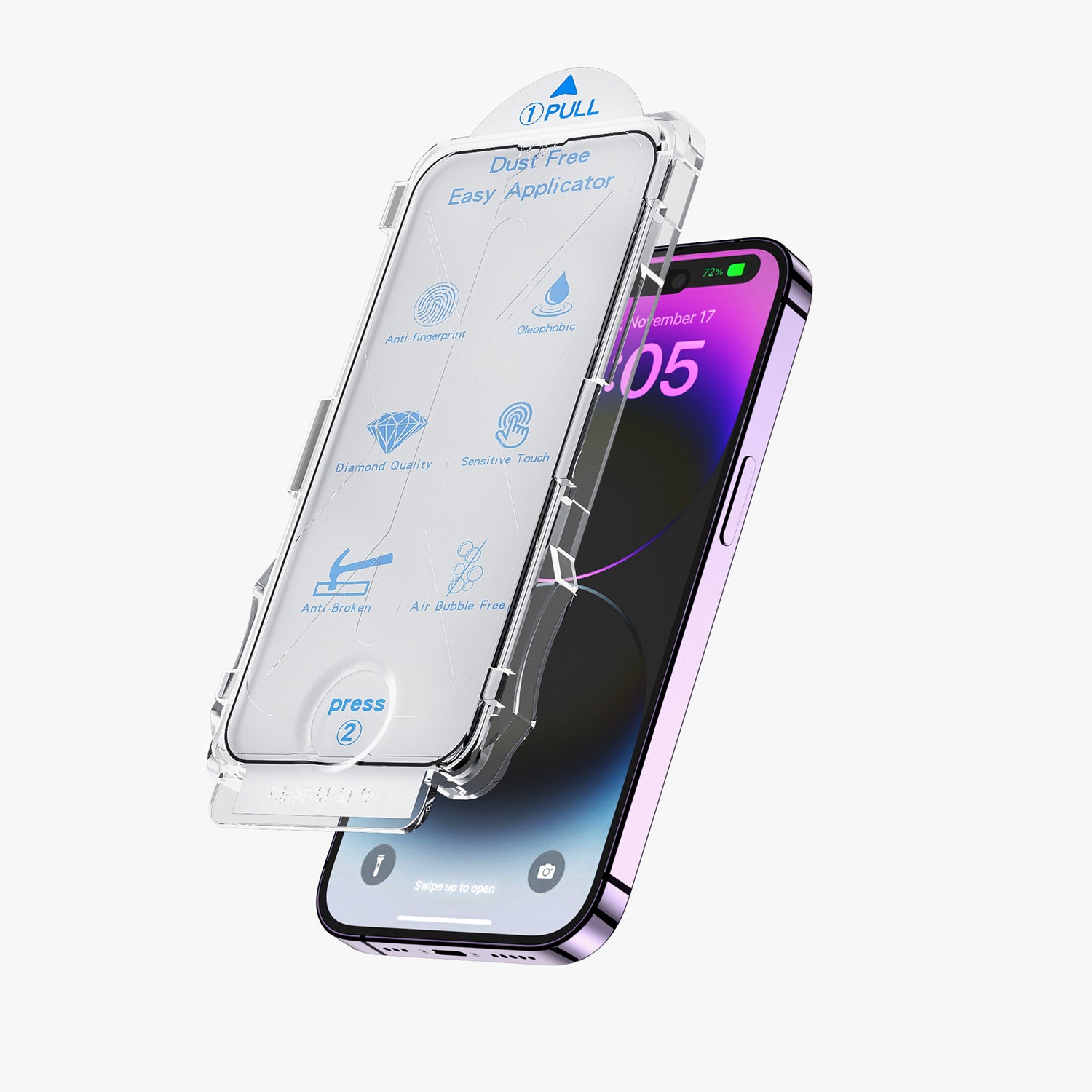 iPhone 16 Pro Max - Ultra HD Screen Protector with Easy Applicator