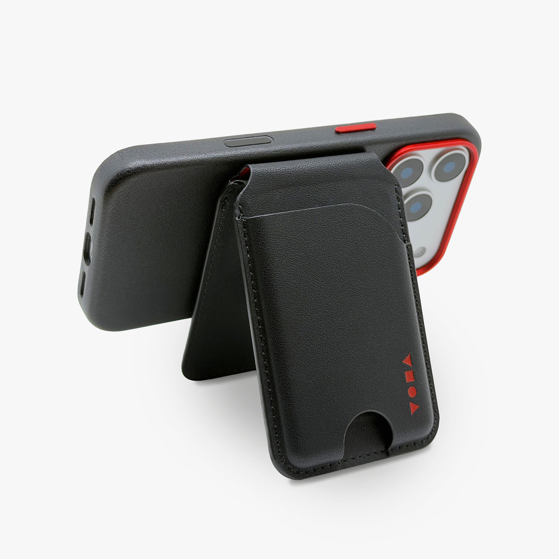 iPhone 17 Pro MagSafe Leather Case + MagSafe Wallet with Stand Bundle